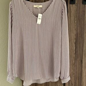 NWT long sleeved blouse
